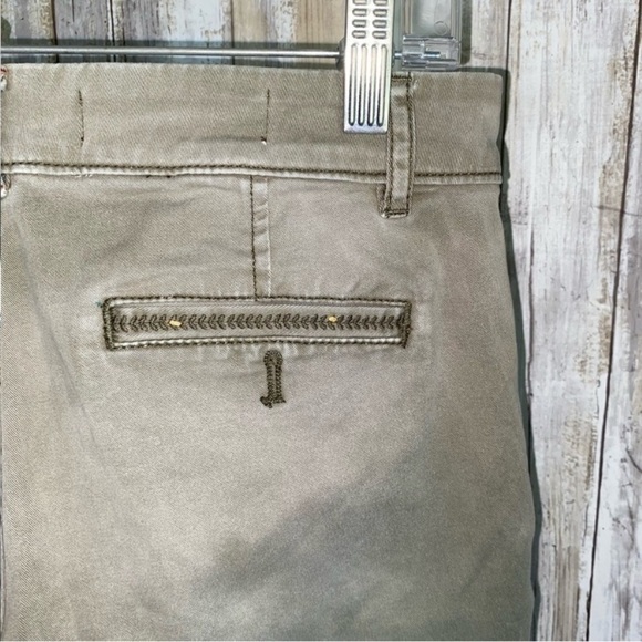 Anthro Pilcro Hyphen Shorts In Khaki - Picture 6 of 7